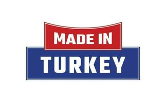 Made In Turkey Seal Vector