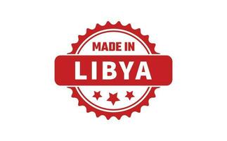 Made In Libya Rubber Stamp vector