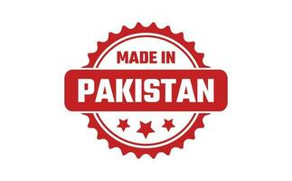 Made In Pakistan Rubber Stamp vector