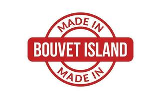 Made In Bouvet Island Rubber Stamp vector