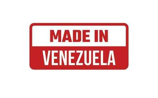 Made In Venezuela Rubber Stamp vector