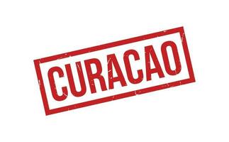 curacao caucho sello sello vector