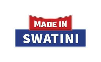 Made In Swatini Seal Vector