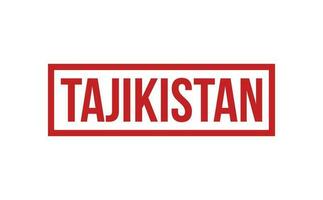 Tajikistan Rubber Stamp Seal Vector