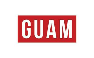 guam caucho sello sello vector