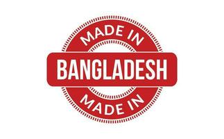 Made In Bangladesh Rubber Stamp vector