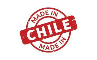 Made In Chile Rubber Stamp vector