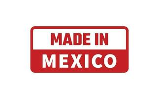 Made In Mexico Rubber Stamp vector