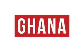 Ghana caucho sello sello vector