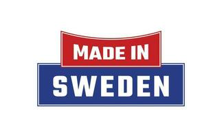 Made In Sweden Seal Vector