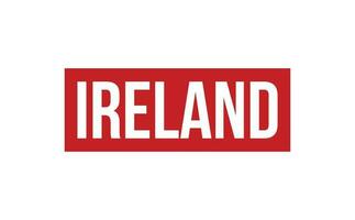 Ireland Rubber Stamp Seal Vector