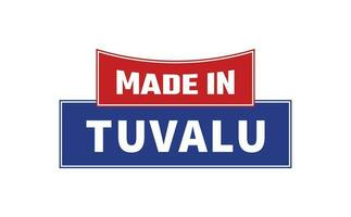 Made In Tuvalu Seal Vector