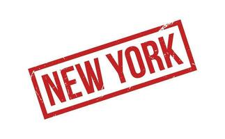 New York Rubber Stamp Seal Vector