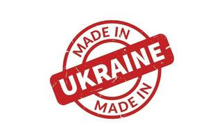 Made In Ukraine Rubber Stamp vector