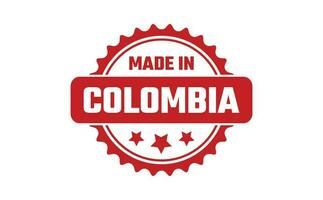 Made In Colombia Rubber Stamp vector