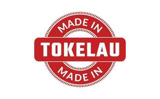 Made In Tokelau Rubber Stamp vector