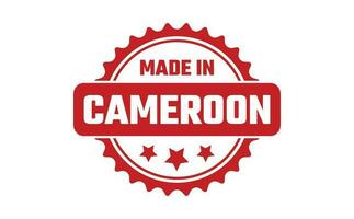 Made In Cameroon Rubber Stamp vector