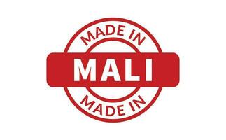 Made In Mali Rubber Stamp vector