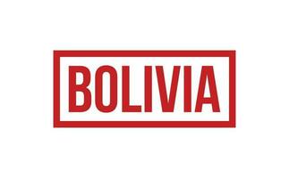 Bolivia Rubber Stamp Seal Vector