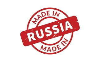 Made In Russia Rubber Stamp vector