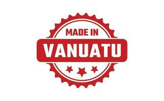Made In Vanuatu Rubber Stamp vector