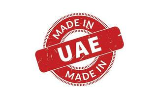 Made In UAE Rubber Stamp vector