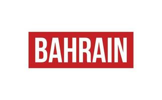 Bahrain Rubber Stamp Seal Vector