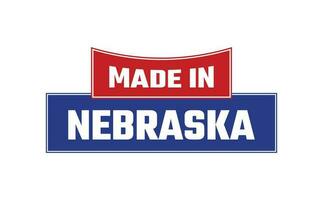 Made In Nebraska Seal Vector