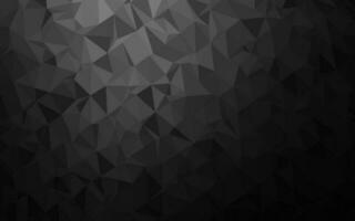 Dark Silver, Gray vector shining triangular template.