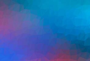 Light Blue, Red vector abstract mosaic background.