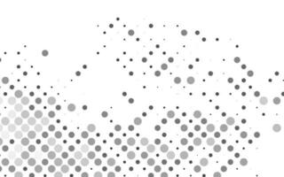 Light Silver, Gray vector background with bubbles.