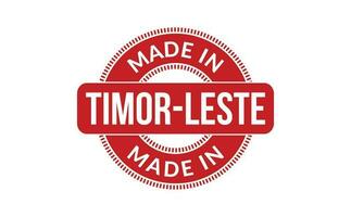 Made In Timor Leste Rubber Stamp vector