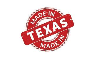 Made In Texas Rubber Stamp vector