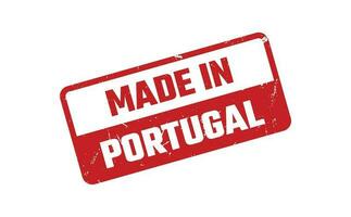 Made In Portugal Rubber Stamp vector