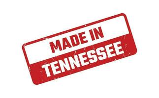 Made In Tennessee Rubber Stamp vector