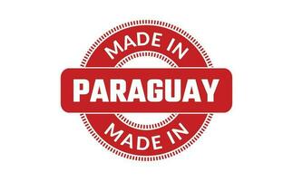 Made In Paraguay Rubber Stamp vector