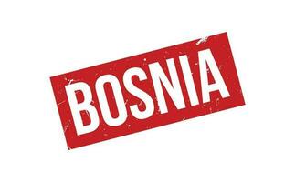 Bosnia Rubber Stamp Seal Vector