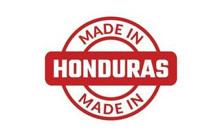Made In Honduras Rubber Stamp vector