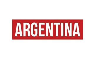 argentina caucho sello sello vector