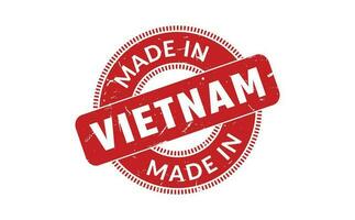 hecho en Vietnam caucho sello vector