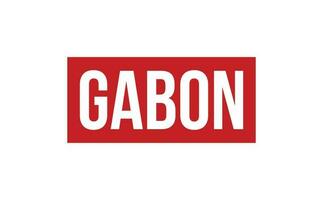 Gabon Rubber Stamp Seal Vector