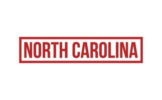 North Carolina Rubber Stamp Seal Vector