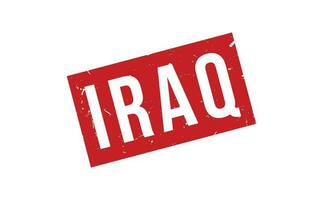 Irak caucho sello sello vector