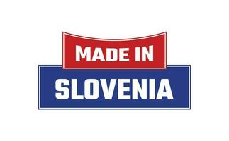 Made In Slovenia Seal Vector