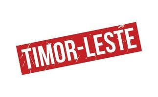 Timor leste caucho sello sello vector