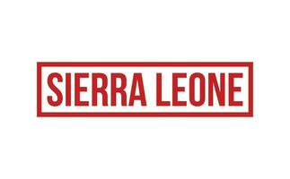 Sierra Leone Rubber Stamp Seal Vector