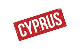 Chipre caucho sello sello vector