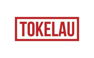 Tokelau Rubber Stamp Seal Vector