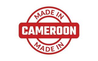 Made In Cameroon Rubber Stamp vector