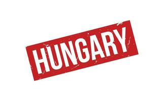 Hungría caucho sello sello vector